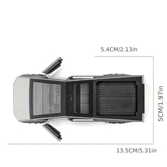 1:36 Style Truck Model Pull Back Light Effect Simulation Model Toy Boy Boxed