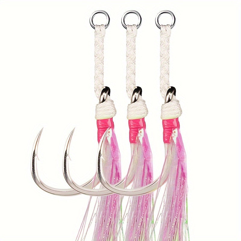 High Tension Fishing Hook w/ Strong Wire & Carbon Steel Fishhook