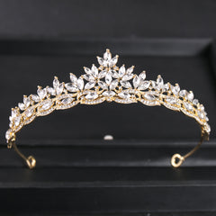 Rhinestone Wedding Tiara for Bride & Flower Girls Princess Tiara Headband