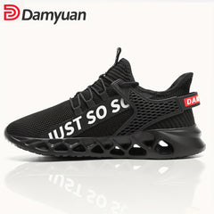 Women's Lace Up Running Shoes Solid Blade Type Comfort Sneakers
