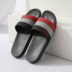 Men's Lightweight Non Slip Open Toe Quick Drying Slides