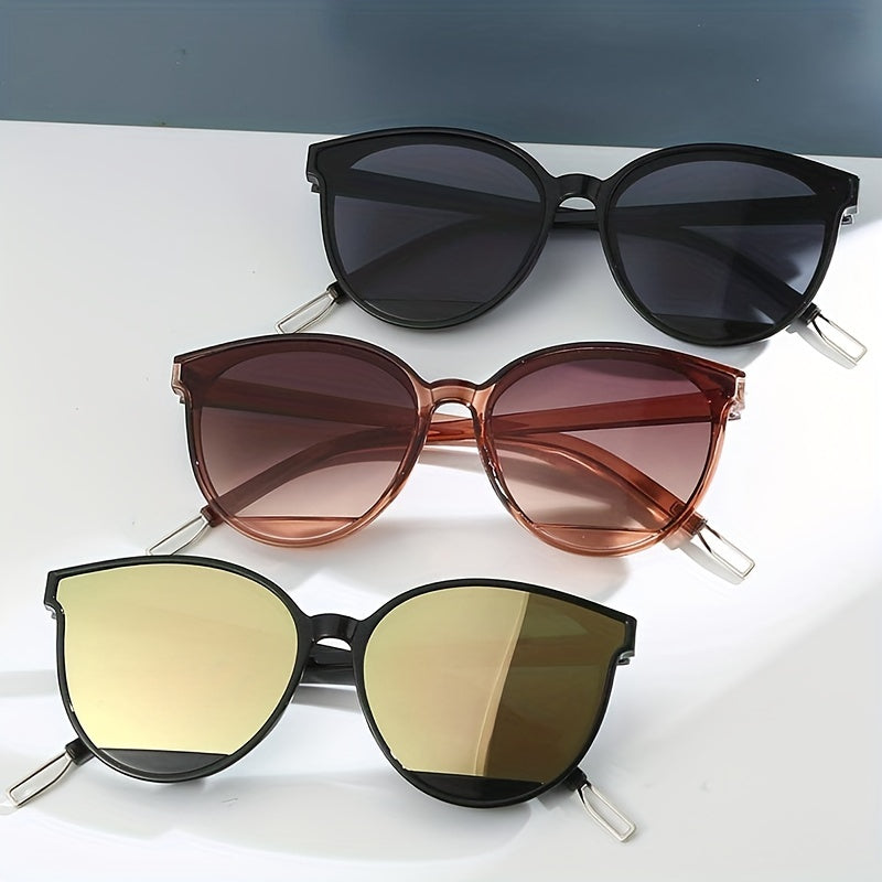 Cat Eye Round Sunglasses UV400 Sun Shades Glasses