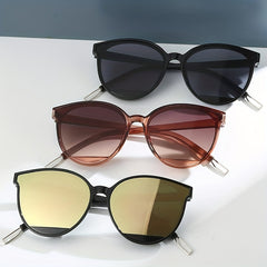 Cat Eye Round Sunglasses UV400 Sun Shades Glasses