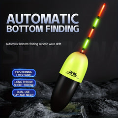 Automatic Bottom Finding Fishing Float Night Sea River Accessory