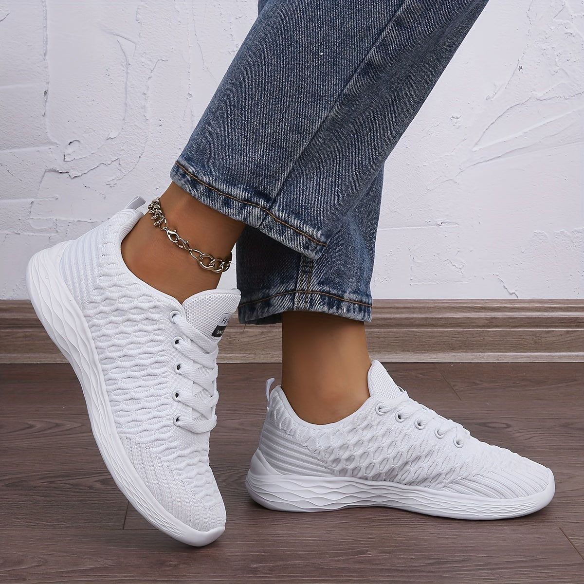 Breathable Mesh Running Shoes Lightweight Sports Sneakers