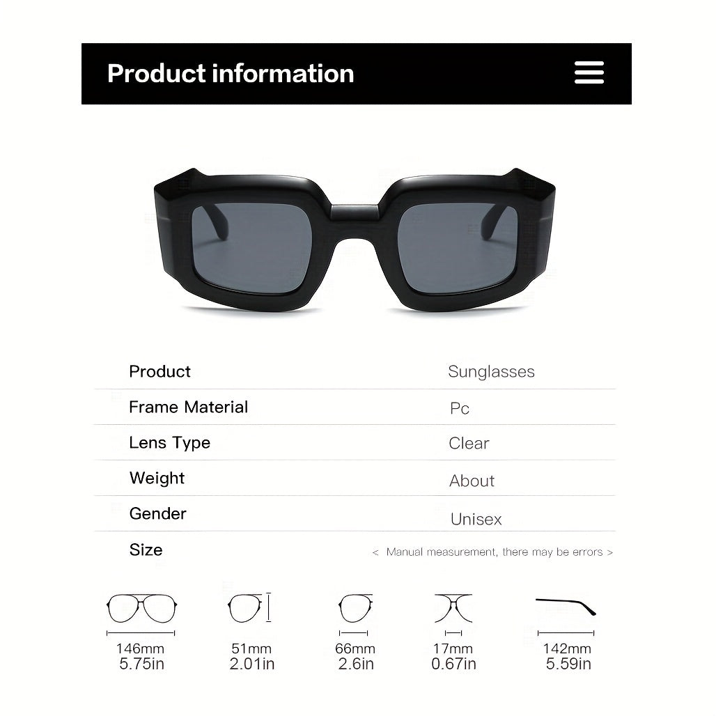 Y2K Jelly Frame Sunglasses UV400