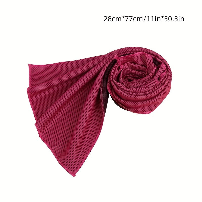 5pcs Microfiber Cooling Towel Quick Drying Summer Sports Towel