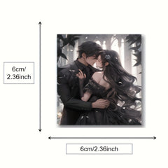 63pcs Anime Sweet Cartoon Stickers for Car Luggage Notebook Water C