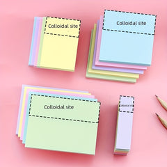 5pcs Pure Office Sticky Note Student Class Cheat Marking Plan Sticky Notes