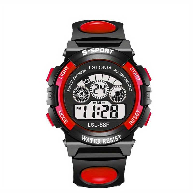 Waterproof Sports Electronic Watch for Kids
