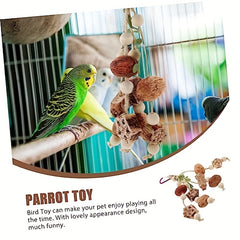 Bird Toy Parrot Chew Toy Parakeet Funny Toy Hanging Swing