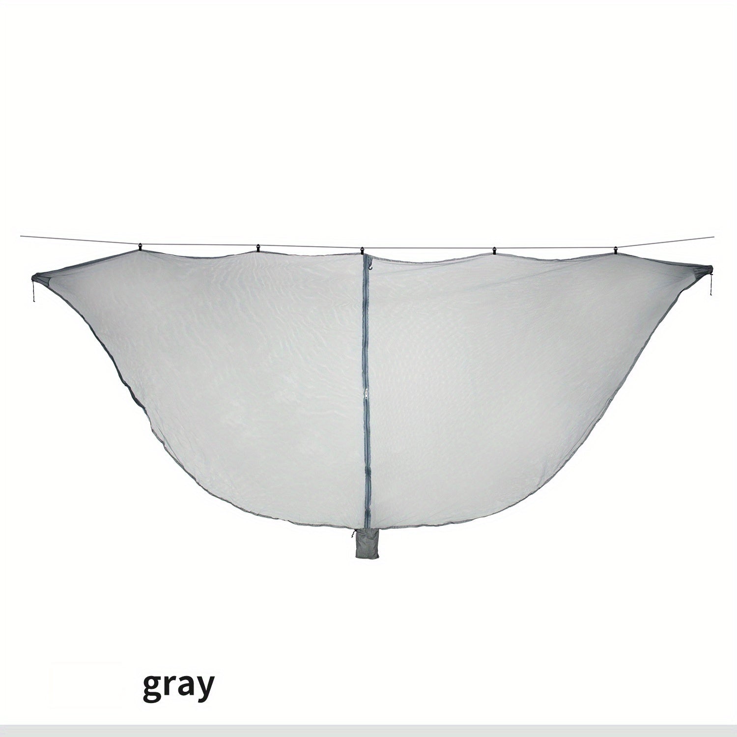 Portable Hammock Bug Net with Zipper for Camping Travel