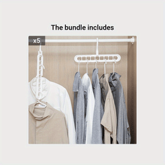 9 Hole Portable Travel Clothes Hanger