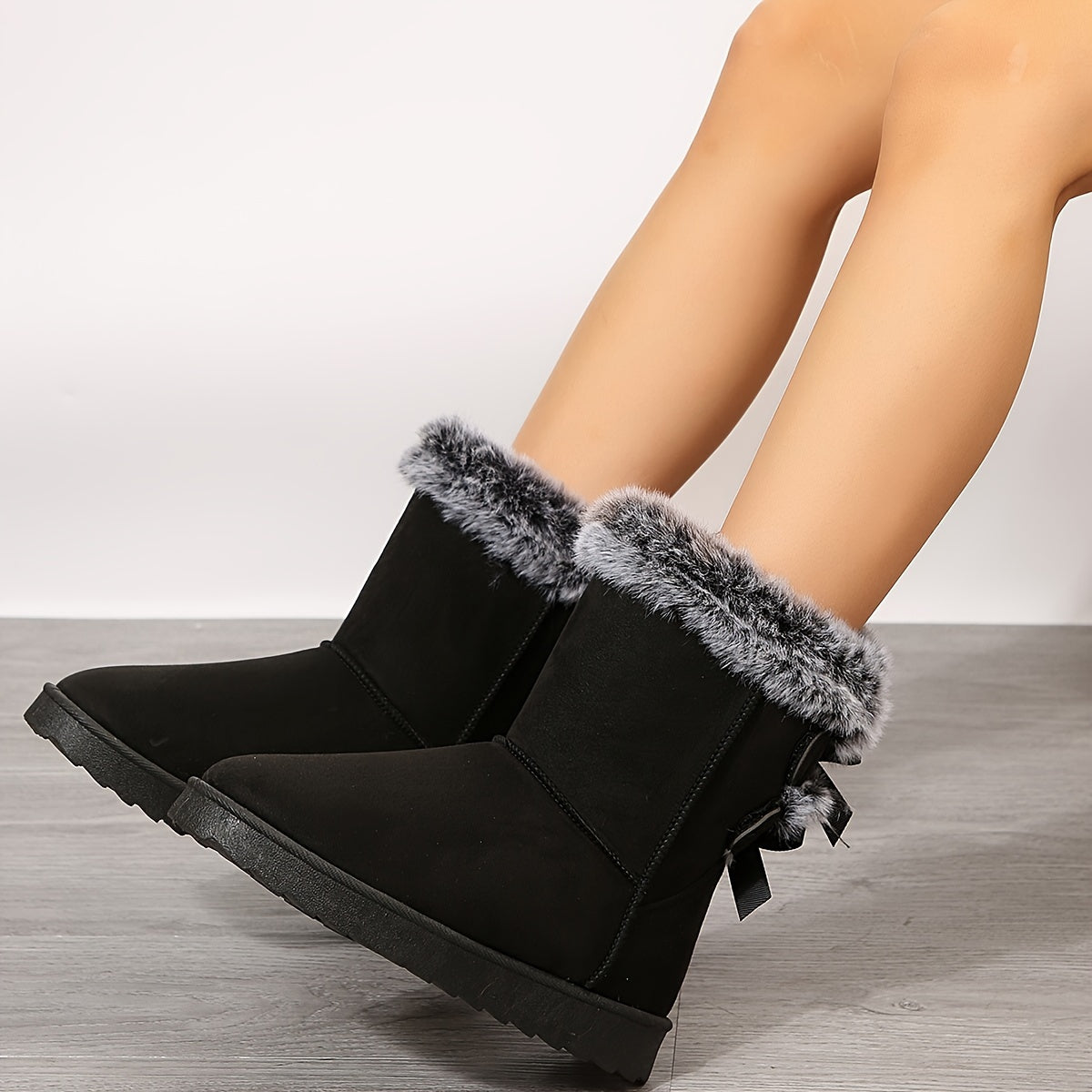 Women's Warm Snow Boots Thickened Medium Tube Comfortable Non Slip