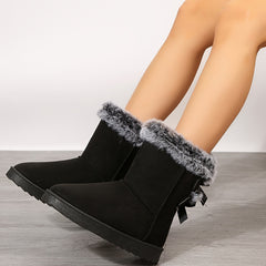 Women's Warm Snow Boots Thickened Medium Tube Comfortable Non Slip