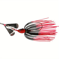 1pc Chatterbait With Spinning Sequin Bionic Bait Fishing Tackle