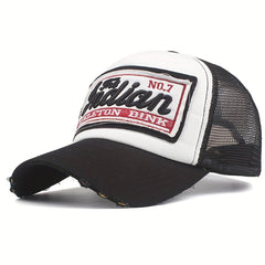 Mesh Hat Baseball Cap Sun Hat Letter Duck Tongue Cap Hip Hop Hat