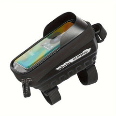MTB Front Handlerbar Bag Rainproof 17 Phone Case Bike Top Tube Bag