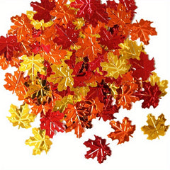 Thanksgiving Autumn Party Maple Leaf Confetti Bag