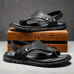 Men's Wear Resistant Non Slip Sandals Quick Drying Comfy Slides Beach Shoes