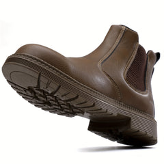 Men's Puncture Proof Steel Toe Work Safety Boots