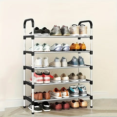 1pc Shoes Storage Rack Standing Shoes Rack Easy Assembled Shoes Storage Shelf