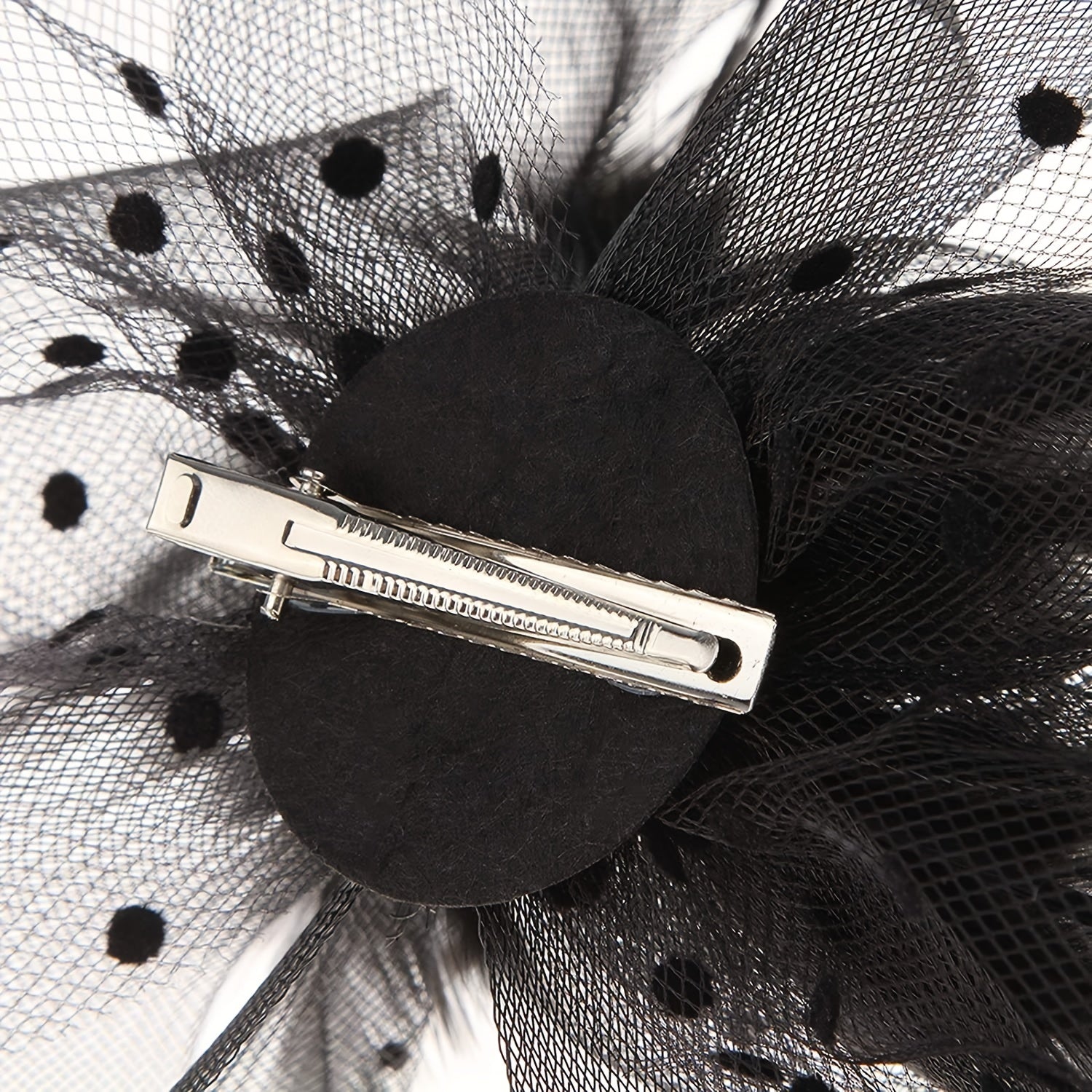Women's Fascinator Tea Party Hat Mesh Veil Derby Wedding Clip Headband