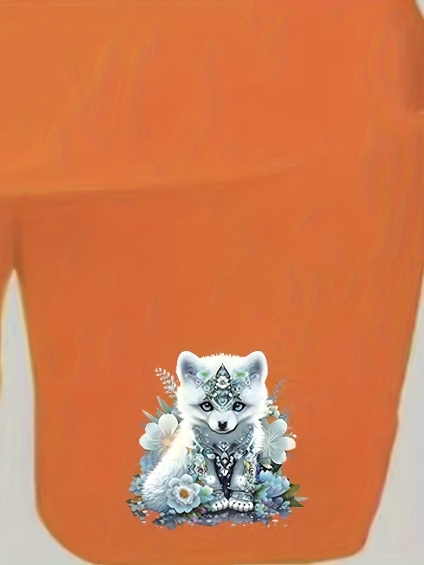 Floral Dog Print Tee & Shorts Set