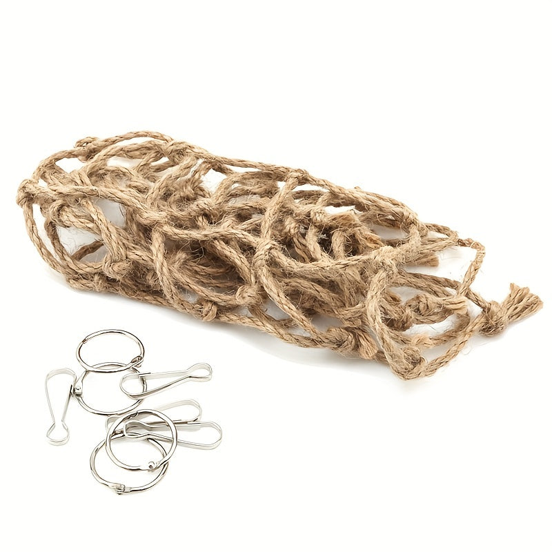 Parrot Swing Hammock Hanging Cage Chew Toy