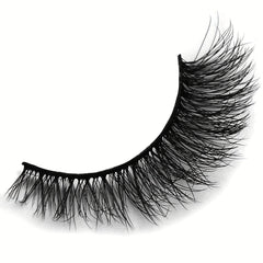 7 Pairs False Eyelashes Thick Curling 13mm Wispy False Eyelash
