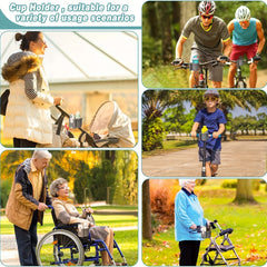 Stroller Cup Holder with Phone Holder