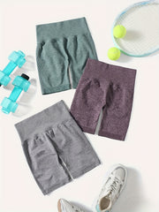 High Waisted Yoga Shorts Sports Activewear