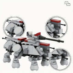 Walking Robot Building Block Mecha for Space Fans