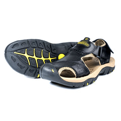SENBURNY Men's Breathable Closed Toe Outdoor Sandals