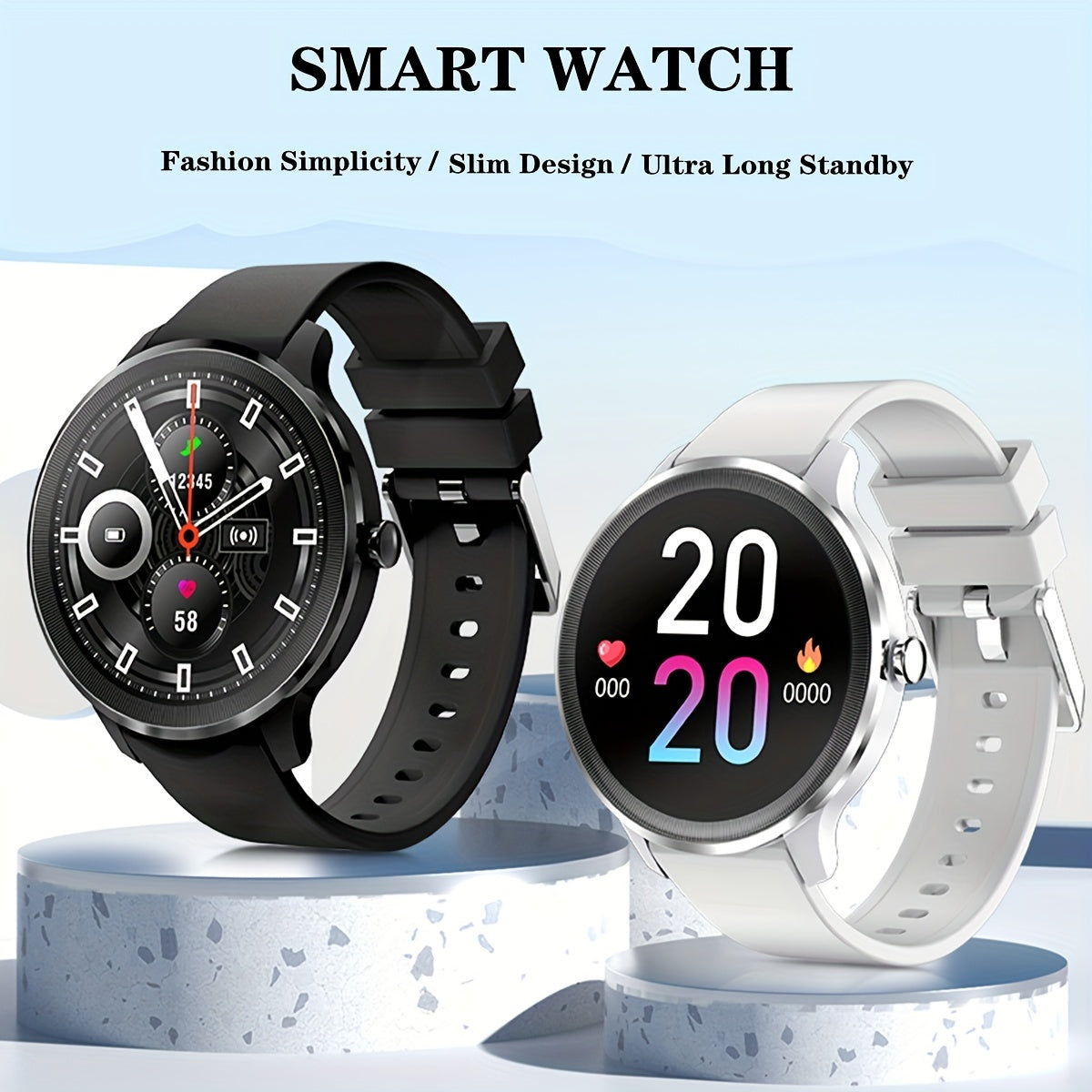Kids Smart Watch Message Reminder Health Monitor