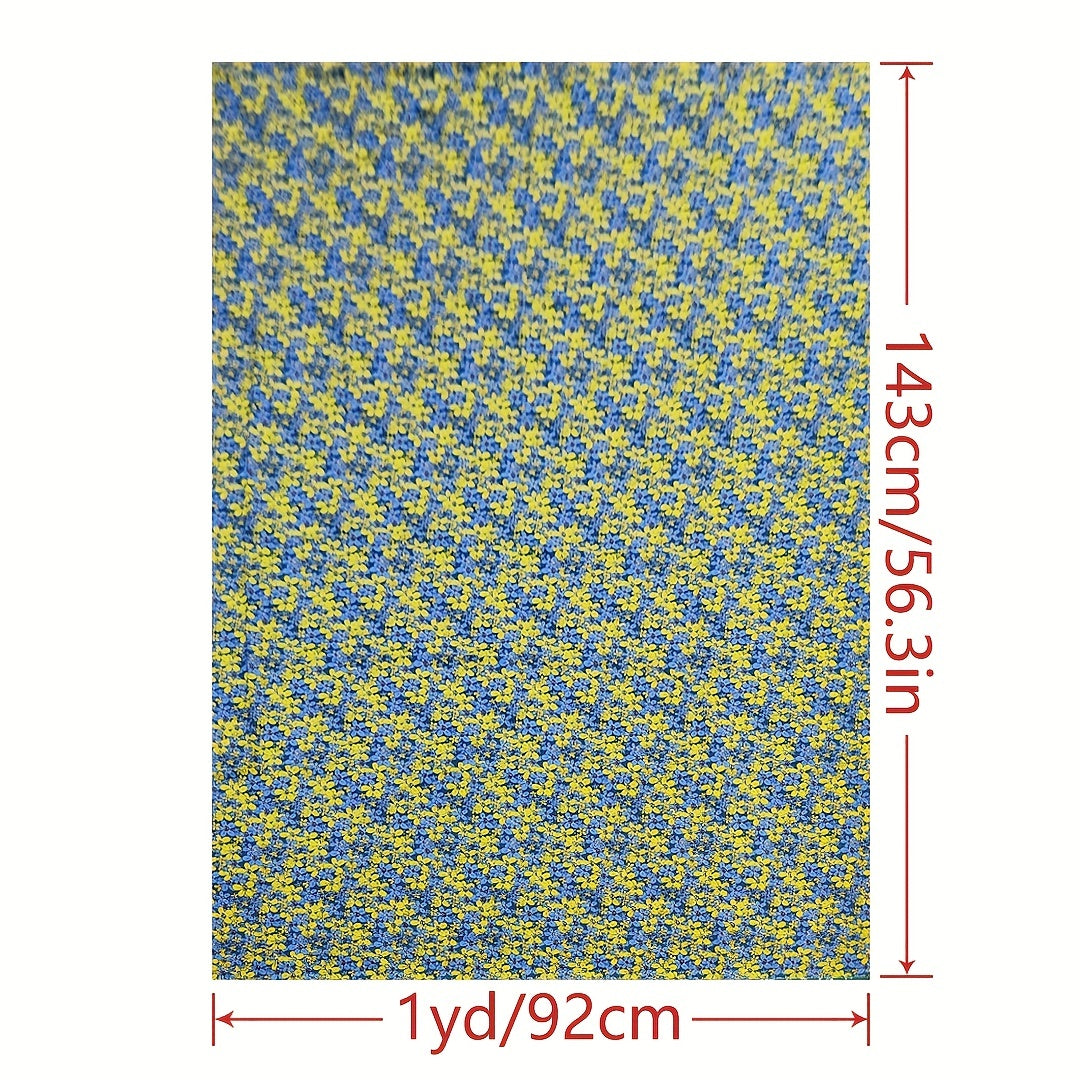 1yd DIY Cotton Fabric for Clothes Quilts Pants Dress Cut Size 1yard