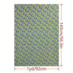 1yd DIY Cotton Fabric for Clothes Quilts Pants Dress Cut Size 1yard