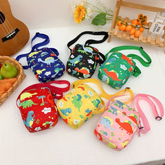 Girls Dinosaur Shoulder Bag Crossbody Bag For Travelling