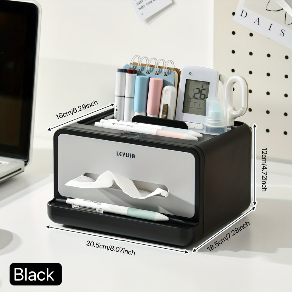 Functional Storage Box Macaron Office Desktop Shelf Mobile Phone Holder