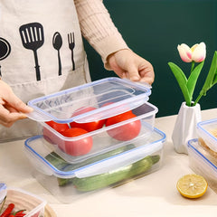 8pcs Storage Containers With Lids For Kitchen Grains Vegetables Fruits Snacks