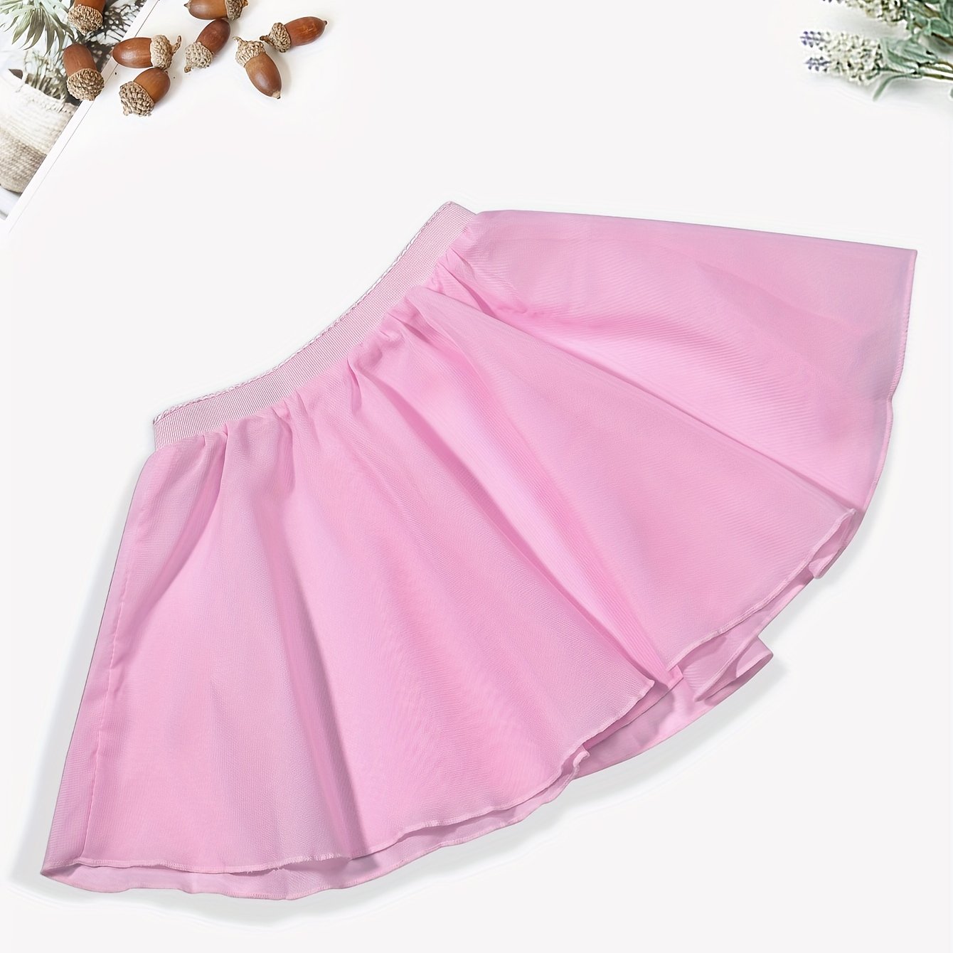 Girls Ballet Mesh Skirt for Performance Party
