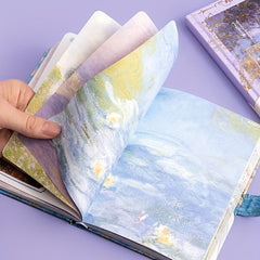 Painted Inside Hardcover College Notebook 5.12 X 17.4 - Office Business Writing