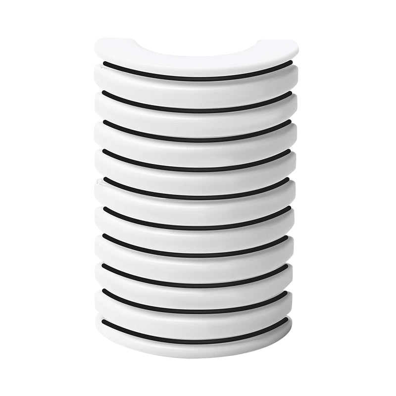 10 pcs Waterproof Eyelash Jelly Strips Long Lasting Transparent