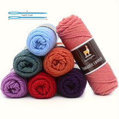 100g Wool Cashmere Yarn for Knitting, 3mm Needles Crochet