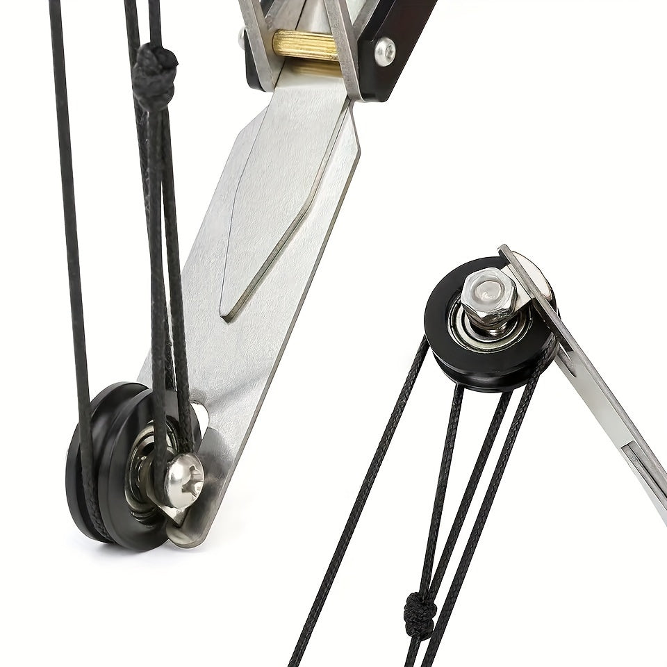 Mini Composite Bow Archery Set Stainless Steel - Outdoor Entertainment Toy