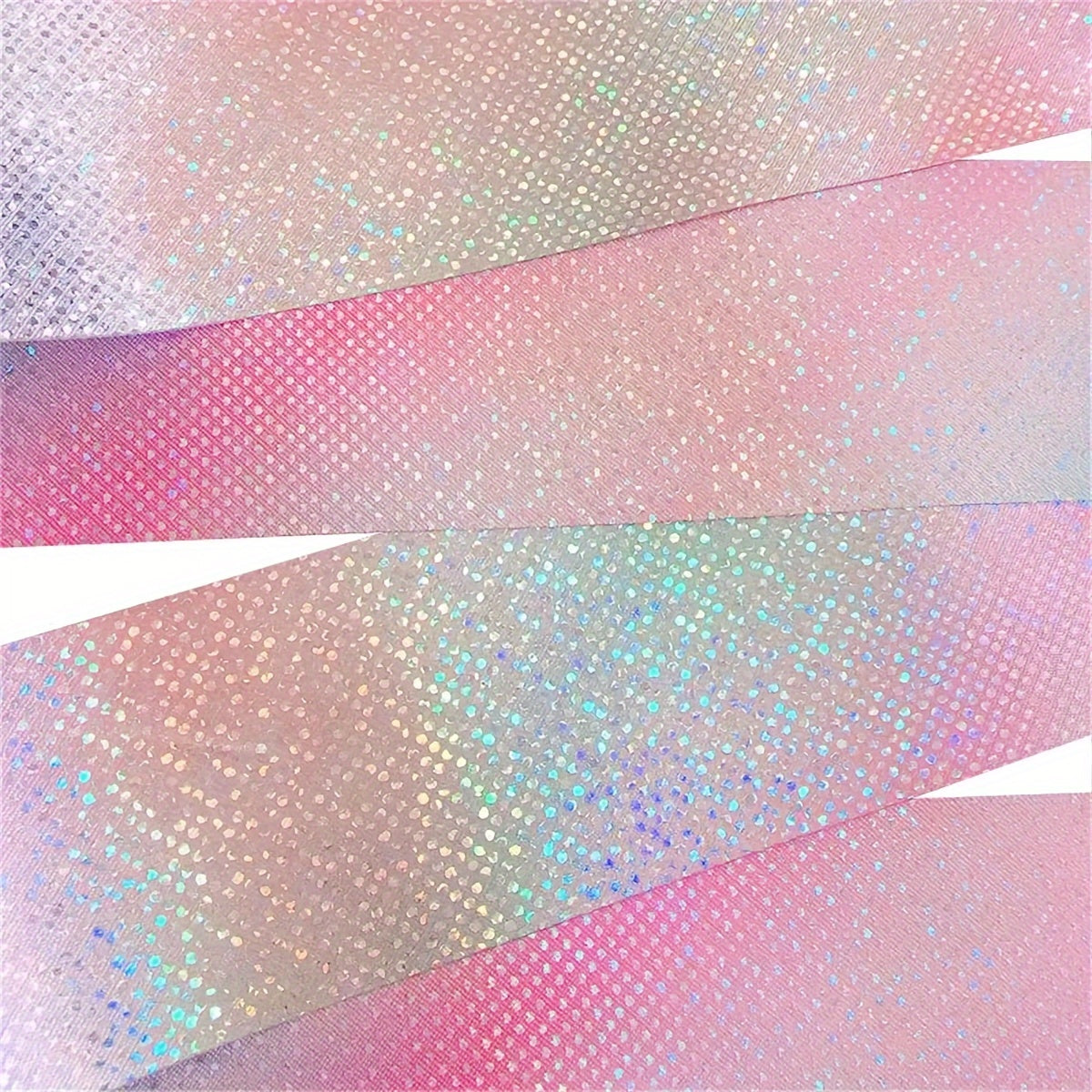 Sparkling Glitter Dance Ribbon for Rhythmic Art Gymnastics