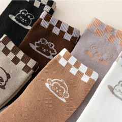 Women's Cartoon Animals Tube Socks