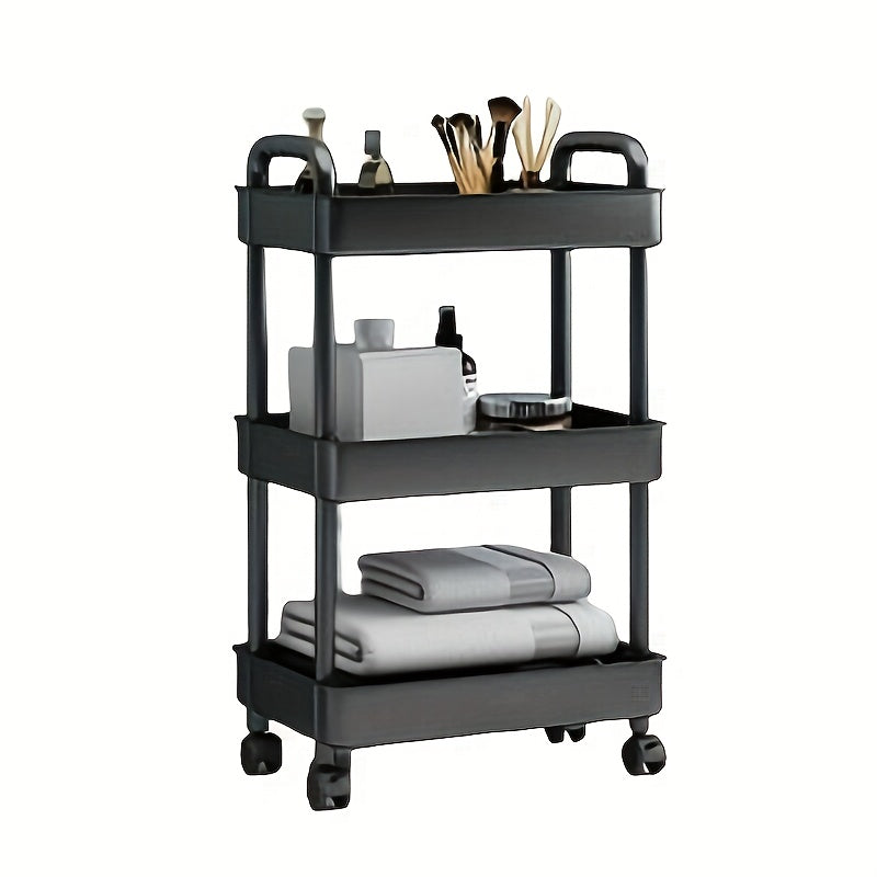 Small Cart Storage Rack Rolling Organization Cart