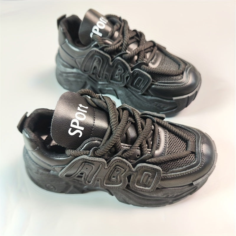 Women's Chunky Sneakers Breathable Thick Bottom Sport Shoes