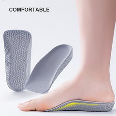 Invisible Height Increase Insoles Arch Support For Men Women